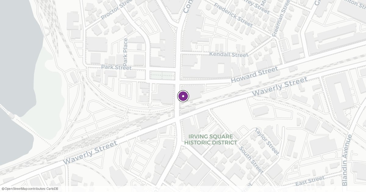 Map showing location of Poet Laureate Regie Gibson to Perform at Framingham State University